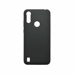 Motorola E6s čierne gumené puzdro, matné vyobraziť