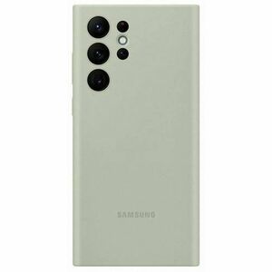 EF-PS908TME Samsung Silikonový Kryt pro Galaxy S22 Ultra Olive Green vyobraziť