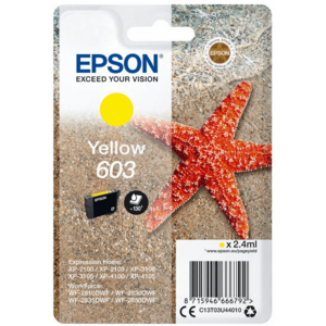 EPSON C13T03U44020 - originálna cartridge, žltá, 2, 4ml vyobraziť