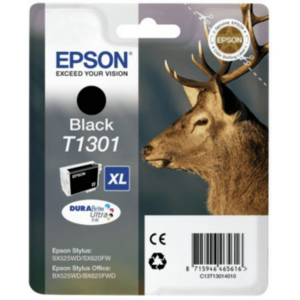 EPSON T1301 (C13T13014022) - originálna cartridge, čierna, 25, 4ml vyobraziť
