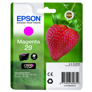 EPSON T2983 (C13T29834022) - originálna cartridge, purpurová, 3, 2ml vyobraziť
