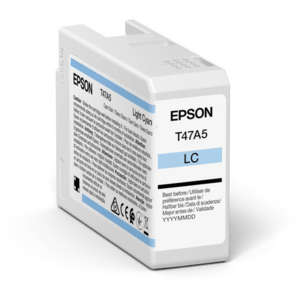 EPSON C13T47A500 - originálna cartridge, svetlo azúrová vyobraziť