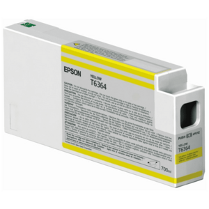EPSON T6364 (C13T636400) - originálna cartridge, žltá, 700ml vyobraziť