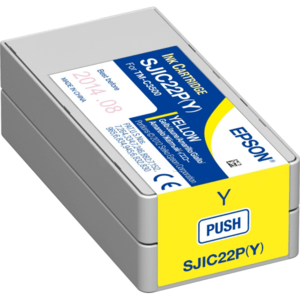 EPSON C33S020604 - originálna cartridge, žltá vyobraziť