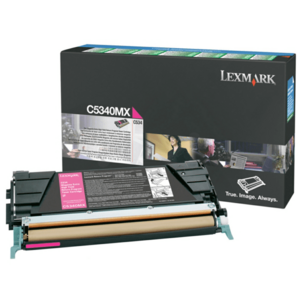 LEXMARK C534RMX - originálny toner, purpurový, 7000 strán vyobraziť