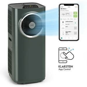 Klarstein Kraftwerk Smart 10K, mobilná klimatizácia, 10 000 BTU, ovládanie cez aplikáciu, antracitová vyobraziť