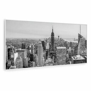 Klarstein Wonderwall Air Art Smart, infračervený ohrievač, 120 × 60 cm, 700 W, New York City vyobraziť