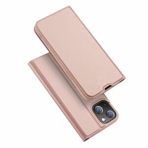 Dux Ducis Skin Pro knižkové kožené puzdro na iPhone 14 Plus, ružové vyobraziť