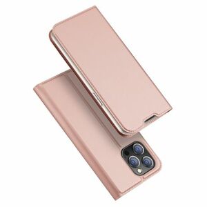 Dux Ducis Skin Pro knižkové kožené puzdro na iPhone 14 Pro Max, ružové vyobraziť