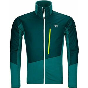 Ortovox Outdoorová bunda Fleece Grid Jacket M Pacific Green M vyobraziť