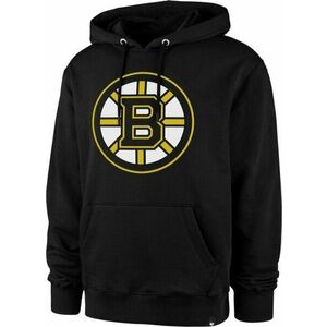 Boston Bruins NHL Imprint Burnside Pullover Hoodie Jet Black S Mikina vyobraziť