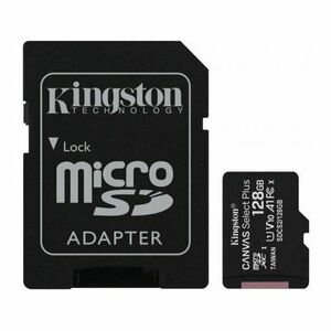 MicroSDXC karta Kingston Canvas Select Plus 128GB A1 CL10 100MB/s + adapter vyobraziť