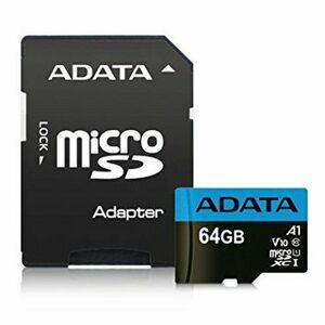 MicroSDXC karta A-DATA 64GB UHS-I 100/25MB/s + adaptér vyobraziť
