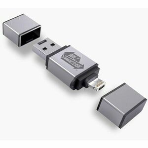 USB kľúč WOW MAGIC 16GB Lightning + MicroUSB (do 256 GB) Modrý vyobraziť