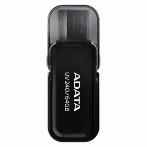 USB kľúč ADATA UV240 64 GB USB 2.0 Čierny vyobraziť