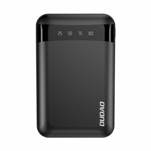 Dudao K3Pro Power Bank 10000mAh 2x USB, čierny (K3Pro mini) vyobraziť