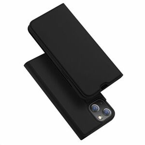 DUX DUCIS Skin Pro knižkové kožené puzdro na iPhone 13 mini, čierne vyobraziť