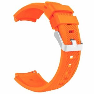 Huawei Watch 3 / 3 Pro Silicone Sport remienok, Neon Orange vyobraziť