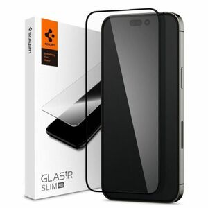 Spigen Glas.Tr Slim Full Cover ochranné sklo na iPhone 14 Pro, čierne (AGL05221) vyobraziť