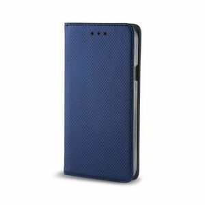 Puzdro Smart Book Motorola E32/E32s - tmavo modré vyobraziť