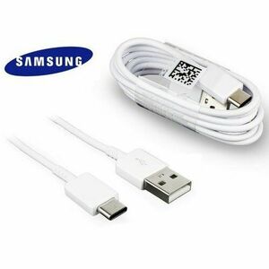 Dátový kábel Samsung EP-DN930CWE Type-C Quick Charge 2.0 1.2m Biely (Bulk) vyobraziť