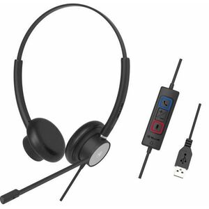 Tellur Wired Headset Voice 320, binaural, USB, černá vyobraziť