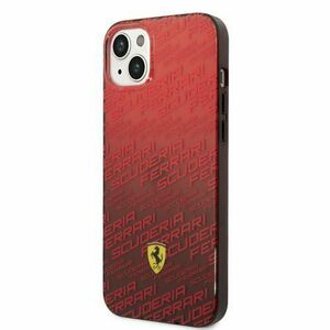 Ferrari Gradient Allover Zadní Kryt pro iPhone 14 Plus Red vyobraziť