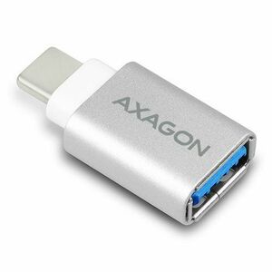 Adaptér AXAGON RUCM-AFA USB/Type-C Strieborný vyobraziť
