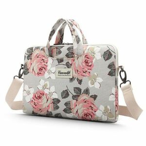 Canvaslife Briefcase taška na notebook 15-16, white rose vyobraziť