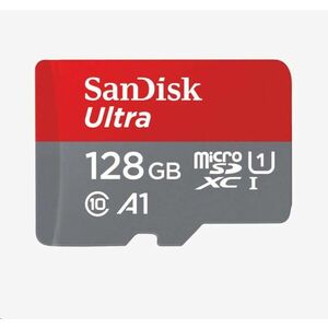 SanDisk MicroSDXC karta 128GB Ultra (100MB/s, Class 10, Android) + adaptér vyobraziť
