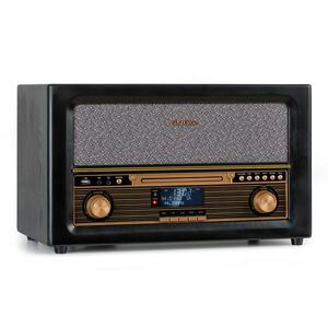 Auna Belle Epoque 1906 DAB, retro stereo systém, rádio, DAB rádio, UKW rádio, prehrávanie MP3, BT vyobraziť