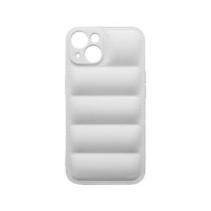 mobilNET silikónové puzdro iPhone 14, biele, Puff vyobraziť