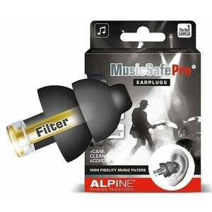 Alpine MusicSafe Pro Čierna Ochrana sluchu vyobraziť