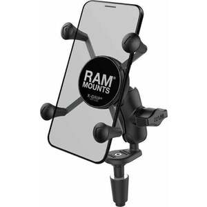 Ram Mounts X-Grip Phone Holder Fork Stem Base Držiak mobilu / GPS na motorku vyobraziť