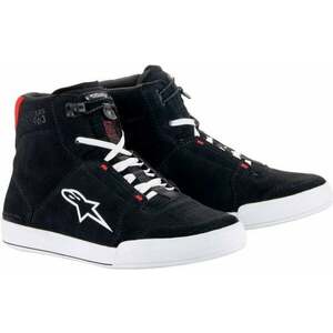 Alpinestars Chrome Shoes Black/White/Bright Red 39 Topánky vyobraziť