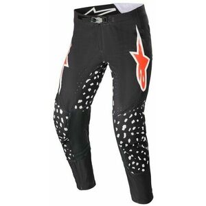 Alpinestars Supertech North Pants Black/Neon Red 32 Motokrosové nohavice vyobraziť
