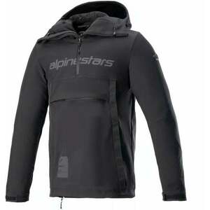 Alpinestars Sherpa Hoodie Black/Reflex L Textilná bunda vyobraziť