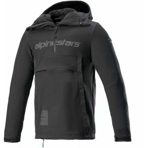 Alpinestars Sherpa Hoodie Black/Reflex 2XL Textilná bunda vyobraziť