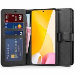 Tech-Protect Wallet knižkové puzdro na Xiaomi 12 Lite, čierne vyobraziť