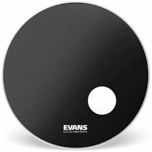 Evans BD22RONX Onyx Coated 22" Black Rezonančná blana na bubon vyobraziť