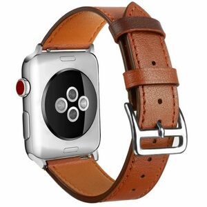 BStrap Leather Rome remienok na Apple Watch 42/44/45mm, Brown (SAP002C06) vyobraziť