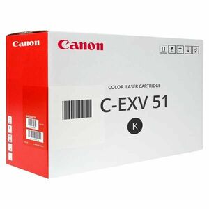 CANON C-EXV51 BK - originálny toner, čierny, 69000 strán vyobraziť