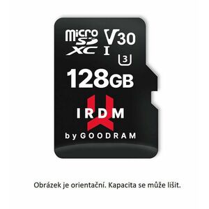 GOODRAM microSDXC karta 64GB IRDM (R: 100/W: 70 MB/s), UHS-I Class 10, U3, V30 + Adapter vyobraziť