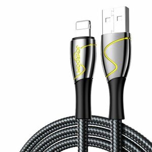 Joyroom Fast Charging kábel USB / Lightning 2.4A 2m, čierny (S-2030K6) vyobraziť