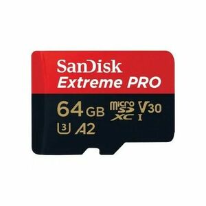 SANDISK EXTREME PRO MICROSDXC 64 GB + SD ADAPTER 20 vyobraziť