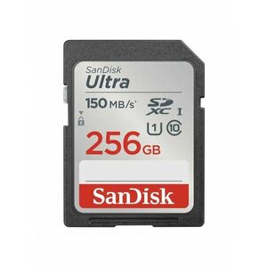 SANDISK ULTRA 256 GB SDXC MEMORY CARD 150 MB/S vyobraziť