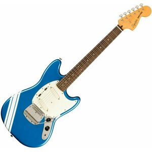Fender Squier FSR 60s Competition Mustang Classic Vibe 60s LRL Lake Placid Blue-Olympic White Stripes vyobraziť