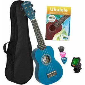 Cascha HH 3971 Sopránové ukulele Blue vyobraziť
