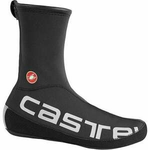 Castelli Diluvio UL Shoecover Black/Silver Reflex L/XL Návleky na tretry vyobraziť