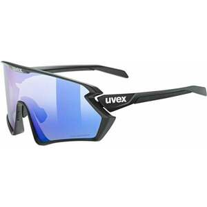 UVEX Sportstyle 231 2.0 P Black Matt Polavision Mirror Blue Cyklistické okuliare vyobraziť